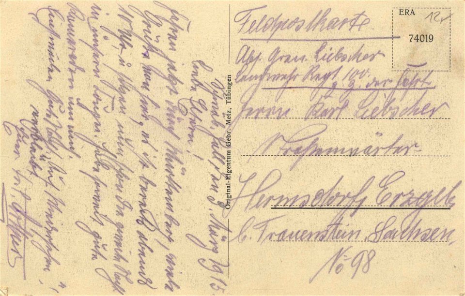 Schwäbisch Hall, Baden-Württemberg - Stadtansicht (back) (Zeno Ansichtskarten)