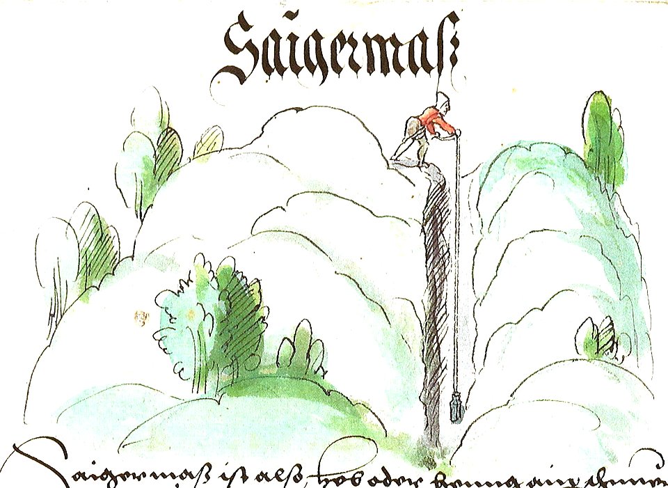Schwazer Bergbuch Abbildung 038 - Saigermaß