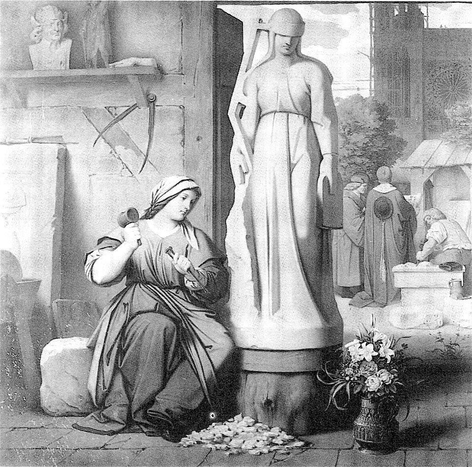 Schwind - Sabina von Steinbach