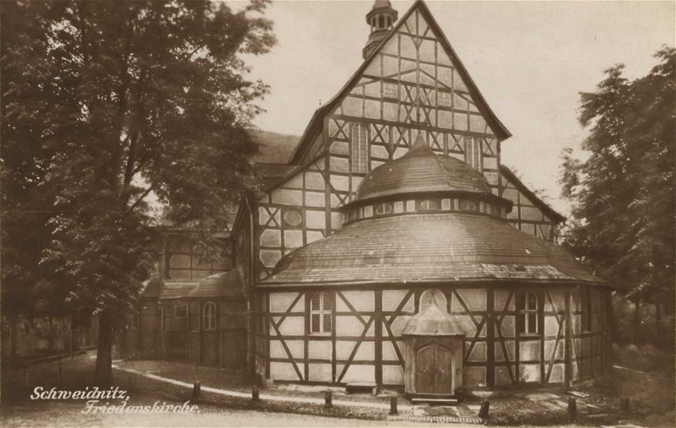Schweidnitz, Schlesien - Friedenskirche (Zeno Ansichtskarten)