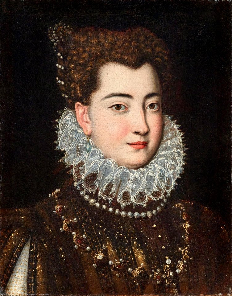 Scipione Pulzone - Portrait of Clelia Farnese