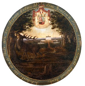 Schützenscheibe Isny 1850