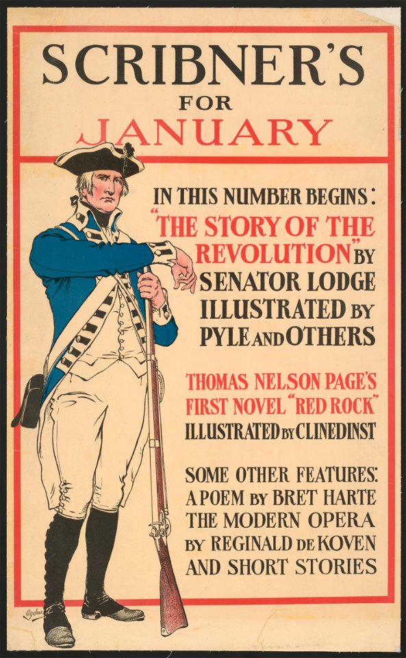 Scribner's for January. In this number begins- the story of the revolution by Senator Lodge... LCCN2015646277
