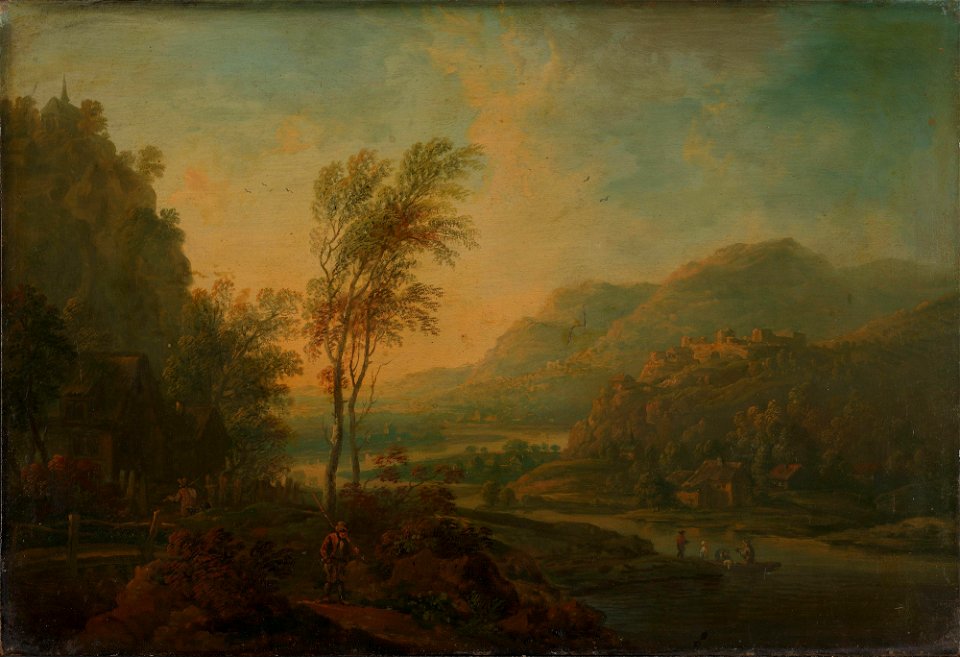 Christian Georg Schütz (I) - Painting - NG.M.00055 - National Museum of Art, Architecture and Design