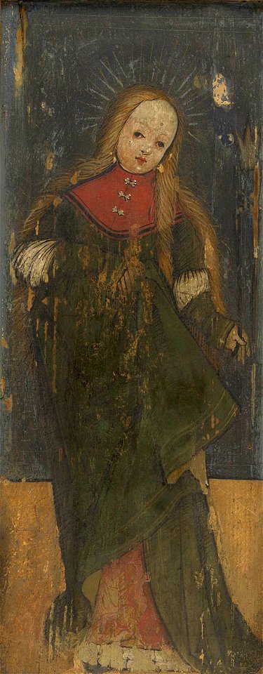 Schwäbisch, um 1500 - Die Heiligen Appollonia und Ursula - 1702 - Staatliche Kunsthalle Karlsruhe