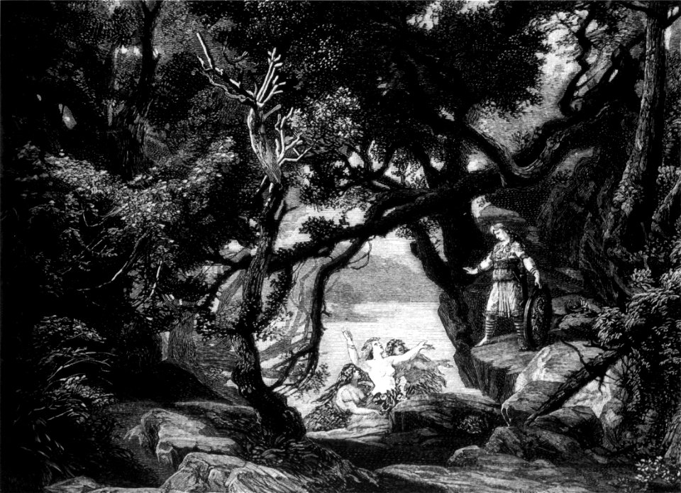 Scribner's Magazine - Josef Hoffmann's Götterdämmerung, act 3, scene 1