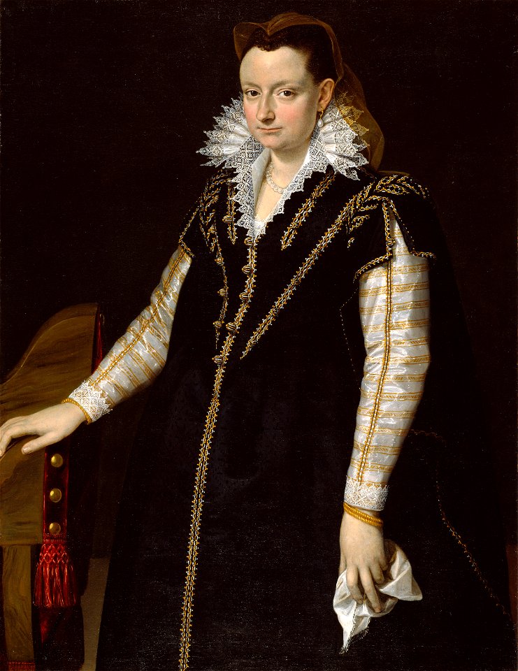 Scipione Pulzone - Portrait of a Lady - Walters 37605