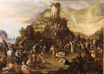 Scipione Compagno - Enthauptung des Hl. Januarius - GG 1595 - Kunsthistorisches Museum