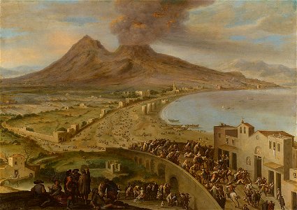 Scipione Compagno - Vesuvausbruch des Jahres 1631 - GG 1594 - Kunsthistorisches Museum
