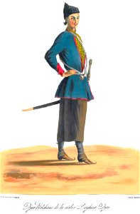 Scènes, paysages, moeurs et costumes du Caucase dessinés d'aprés nature par le prince G. Gagarine.24