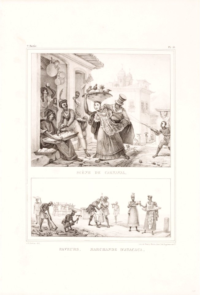 Scène de carnaval, da Coleção Brasiliana Iconográfica