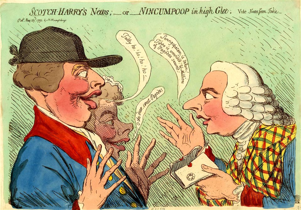 Scotch-Harry's news;-or-nincumpoop in high glee. Vide. News from India- (BM 1851,0901.604)