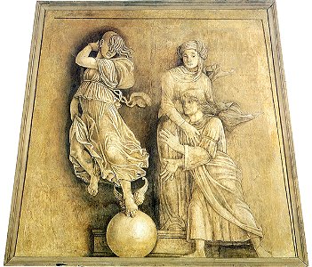 Scuola di mantegna, Occasio e Poenitentia