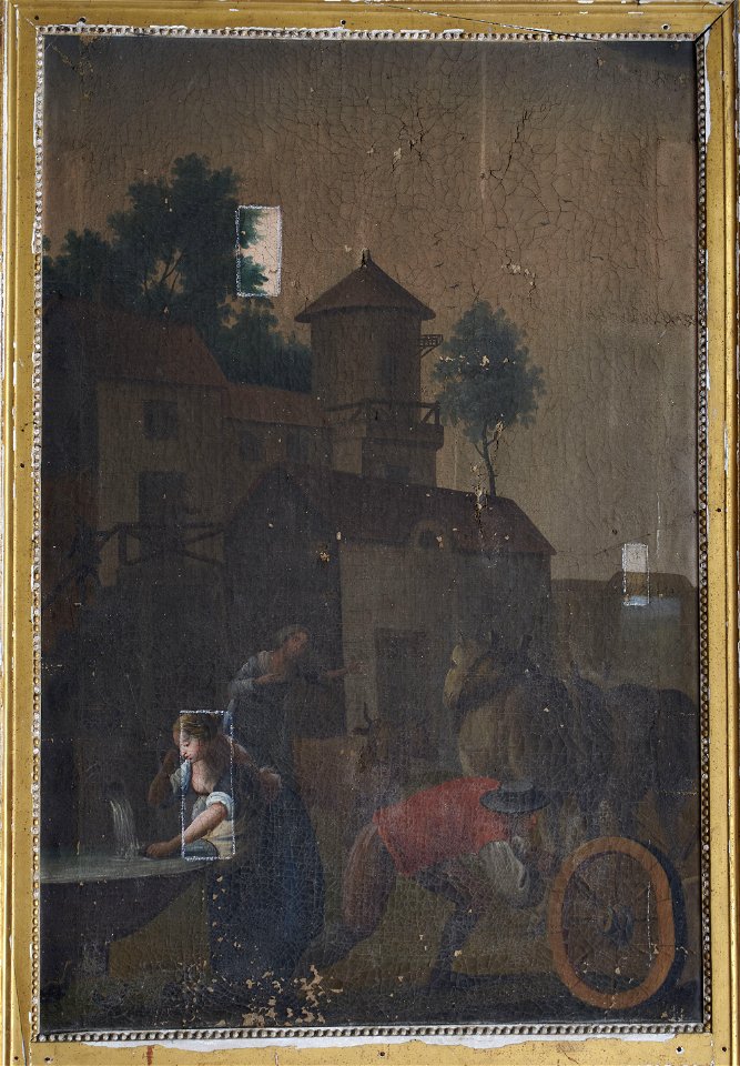 Scène villageoise (bgw18 1121)
