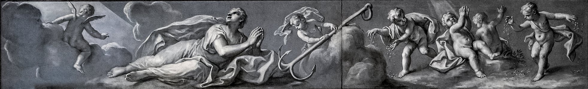 Scuola Grande dei Carmini - Cappella della Madonna del Carmelo - Allegoria della speranza - Niccolò Bambini