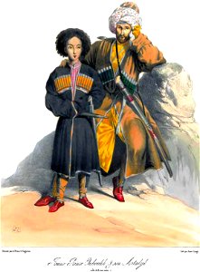 Scènes, paysages, moeurs et costumes du Caucase dessinés d'aprés nature par le prince G. Gagarine.3