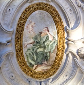Scuola Grande dei Carmini (Venice) - Scalone e corridoio - La Speranza di Sante Piatti