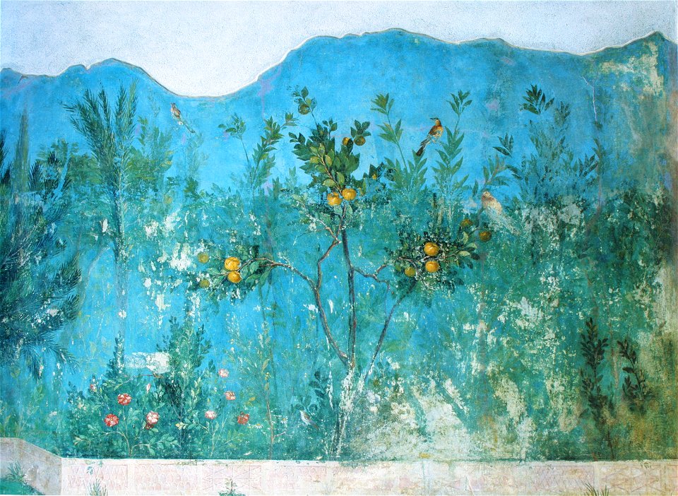 Scène de jardin, droite, Prima Porta, Italie