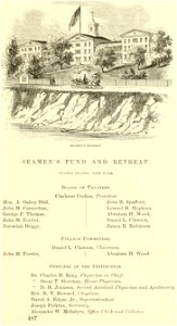 Seamen's Retreat, Staten Island, New York, Valentine's Manual