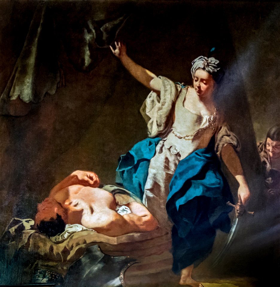 Scuola Grande dei Carmini - Sala dell'Archivio - Giuditta e oloferne - Giambattista piazzetta 1748