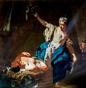 Scuola Grande dei Carmini - Sala dell'Archivio - Giuditta e oloferne - Giambattista piazzetta 1748