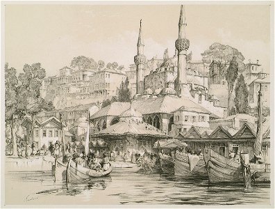Scutari The Asiatic port of Constantinople - Lewis John F - 1838
