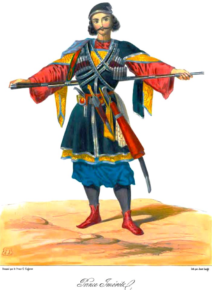 Scènes, paysages, moeurs et costumes du Caucase dessinés d'aprés nature par le prince G. Gagarine.5