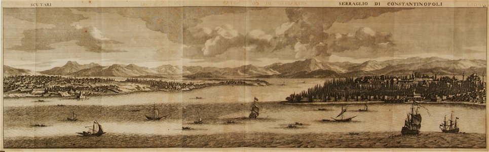 Scutari-Serraglio di Cοnstantinopoli - Bruyn Cornelis De - 1714