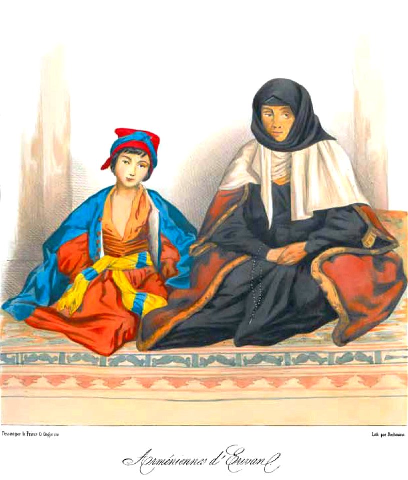 Scènes, paysages, moeurs et costumes du Caucase dessinés d'aprés nature par le prince G. Gagarine.13