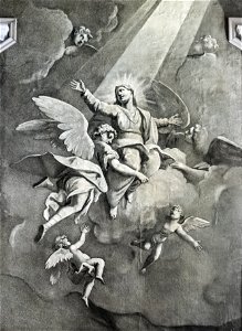 Scuola Grande dei Carmini - Cappella della Madonna del Carmelo - L'assunzione di Maria - Niccolò Bambini