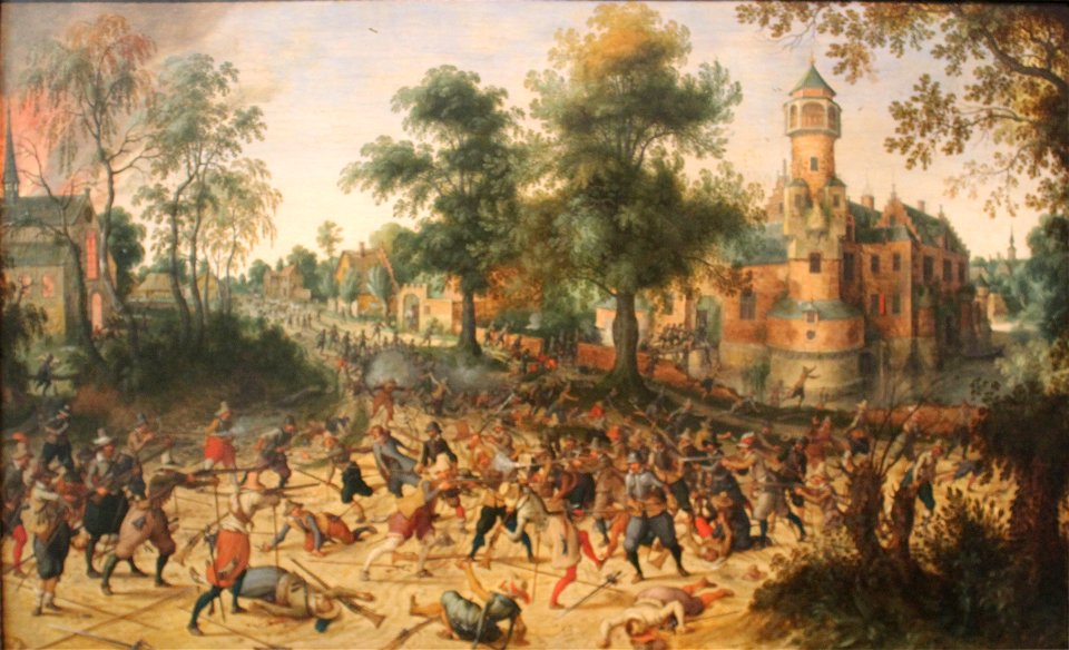 Sebastiaen Vrancx Sack of a Town