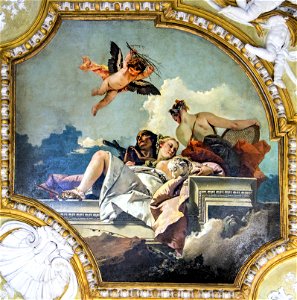 Scuola Grande dei Carmini (Venice) - Sala capitolare - Penitenza, umiltà, verità - Giambattista Tiepolo