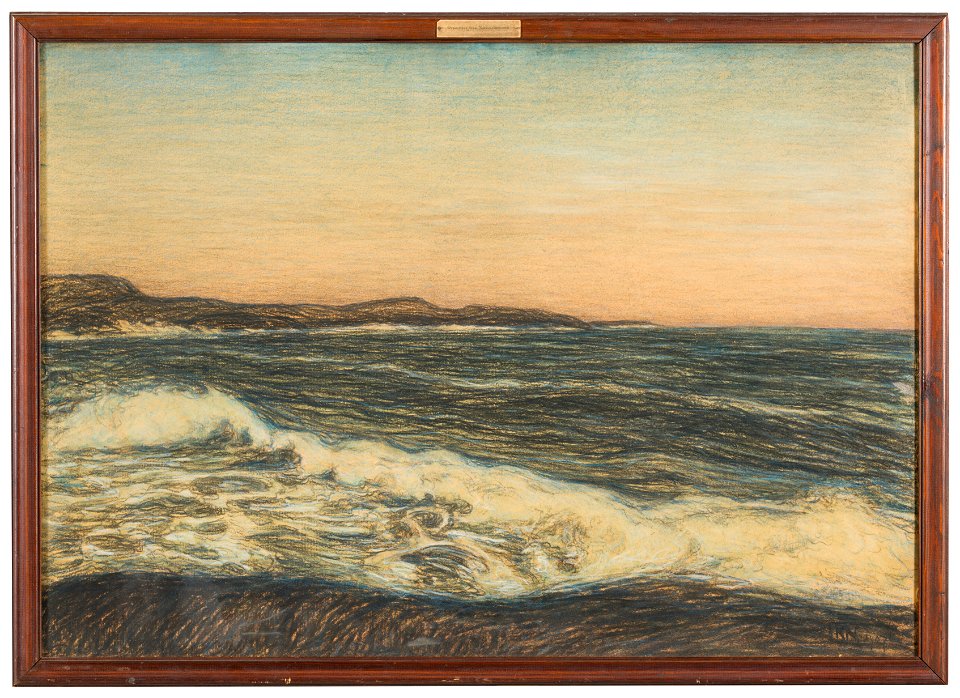 Seashore and Ground-Swell (Karl Nordström) - Nationalmuseum - 25480