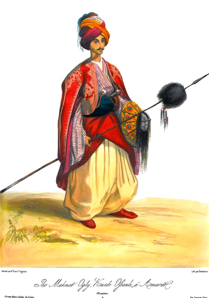 Scènes, paysages, moeurs et costumes du Caucase dessinés d'aprés nature par le prince G. Gagarine.9