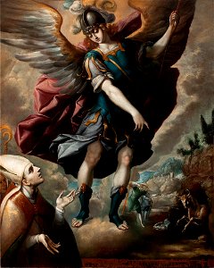 Sebastian Lopez de Arteaga - Saint Michael and the Bull - Google Art Project
