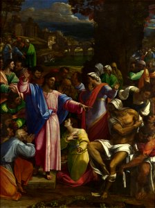 Sebastiano del Piombo - The Raising of Lazarus - Google Art Project. Free illustration for personal and commercial use.