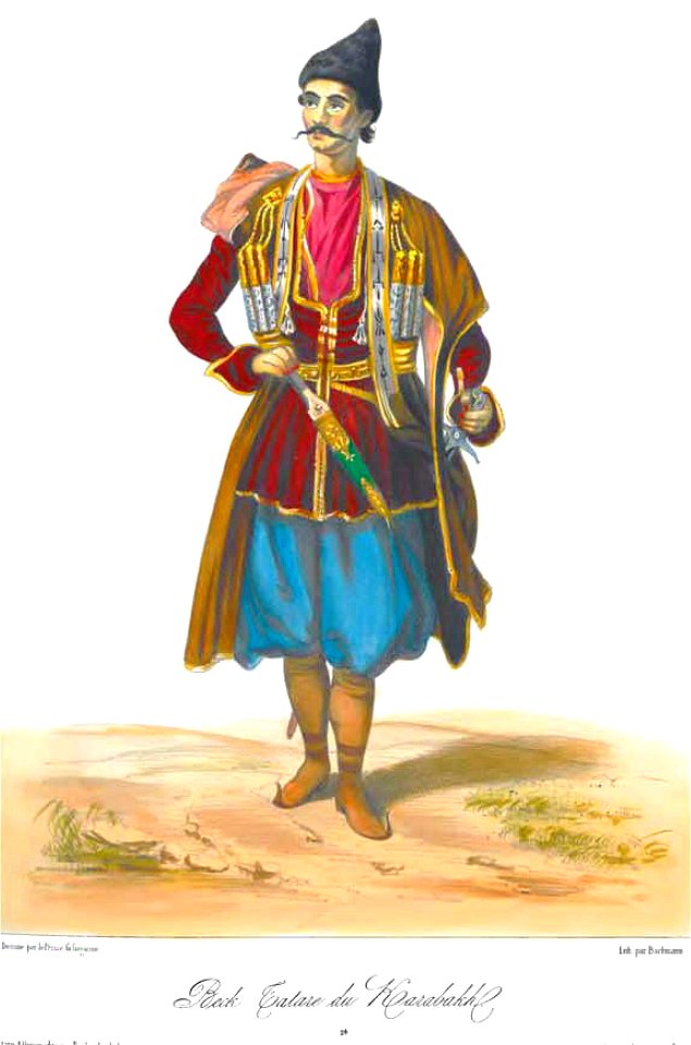 Scènes, paysages, moeurs et costumes du Caucase dessinés d'aprés nature par le prince G. Gagarine.20