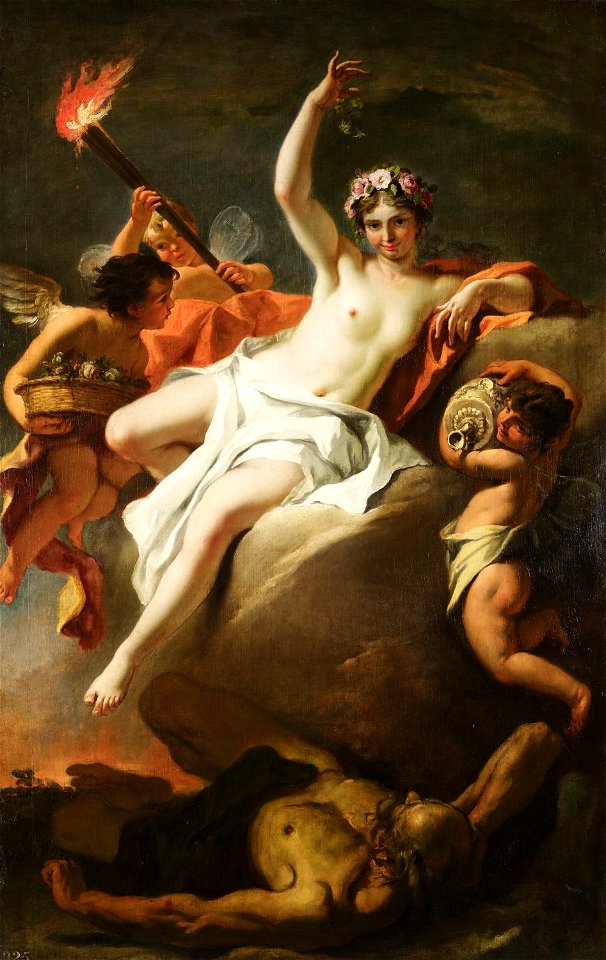 Sebastiano Ricci (Belluno 1659-Venice 1734) - Aurora and Tithonus - RCIN 404754 - Royal Collection