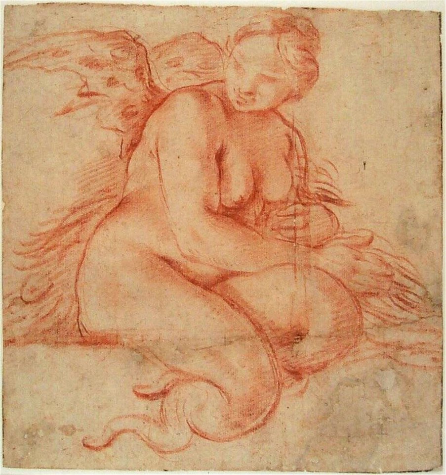 Seated Harpy - Ludovico Carracci