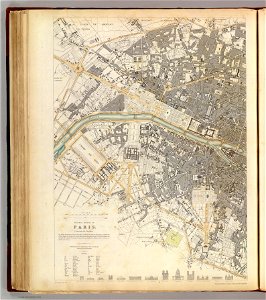 SDUK, Western division of Paris, 1834 - David Rumsey
