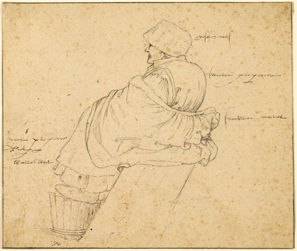 Seated Woman by Roelant Savery J. Paul Getty Museum 83.GA.383
