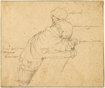 Seated Woman by Roelant Savery J. Paul Getty Museum 83.GA.383