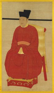 Seated Portrait of Emperor Song Huizong