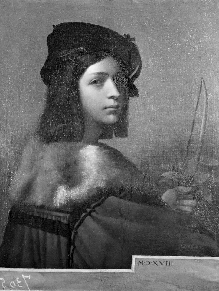 Sebastiano del Piombo - Jongeling met baret - SA 1009 - Amsterdam Museum