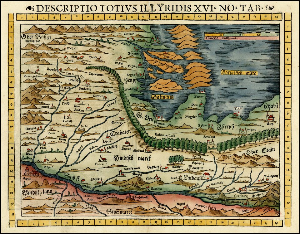Sebastian Münster - Descriptio totius Illyridis