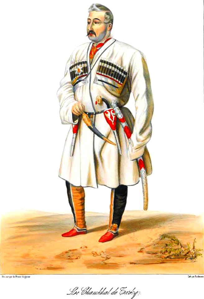 Scènes, paysages, moeurs et costumes du Caucase dessinés d'aprés nature par le prince G. Gagarine.26