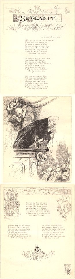 Se glad ut! Sehlstedt Ill av Carl Larsson