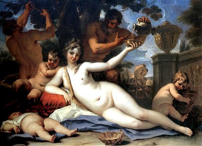 Sebastiano Ricci - Bacchante and Satyrs