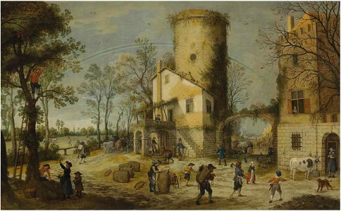 Sebastiaen Vrancx - The four seasons - Autumn