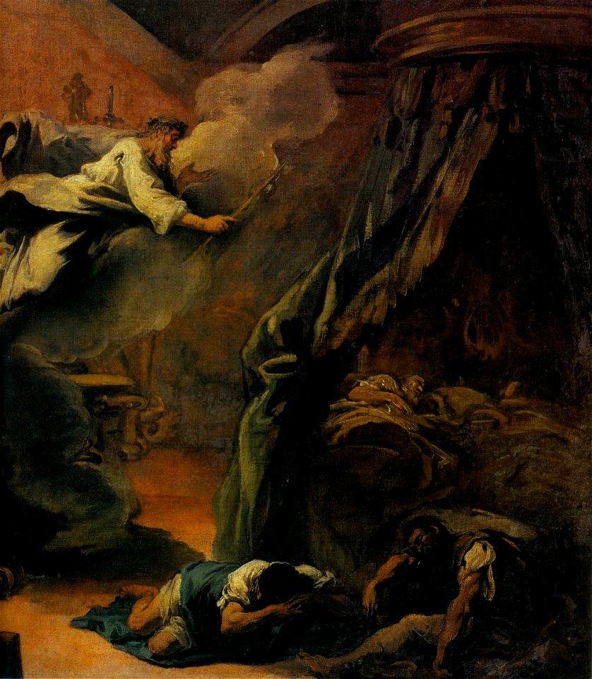 Sebastiano Ricci - Dream of Aesculapius (detail) - WGA19412